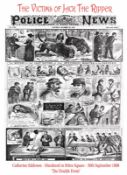 Jack The Ripper Murder of Catherine Eddowes News Headlines Metal Plaque