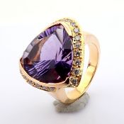 Natural Diamond 18K Rose/Pink Gold Ring