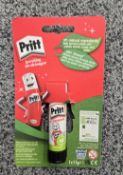 Title: 100 Pcs Brand New Sealed Stock Pritt Stick Glue On Retail CardDescription: 100 Pcs Brand