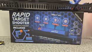Title: Target Shootem Electric Moving Target Game Brand New Sealed RRP £19.99.Description: Target