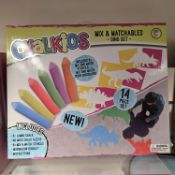 Title: 10 Pcs Brand New Chalkios Large Set of Chalk Craft Drawing Game - Similar RRP £14.99 - 10 Pcs
