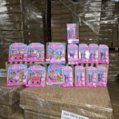 Title: 500 Pcs Assorted Brand New Sealed Barbie ToysDescription: 500 Pcs Assorted Brand New Sealed