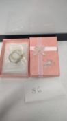 Jewellery From Online Retailer, See Picture For Item Details, Necklace, Ring, Earrings, Bracelet.