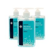 10 x Relisan Alcohol Hand Sanitiser 500ml RRP £7.99 ea bottle L28c