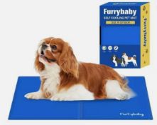 10 x Furrybaby Dog Cooling Mat - Blue 50 x 65cm RRP Â£17.84 ea