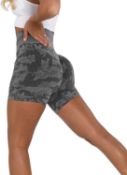 6 x Ladies Cycling Running Legging Shorts Women Lb1