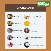 10 x Natural Deodorant & Anti Chafing 60 ML L8a