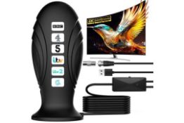 2025 TV Aerial, Freeview TV Ariels Indoor with 560+ Miles Range Reception RRP Â£27.06 L25a