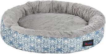 DZ Aimier Pet Bed, Kitten Bed Doughnut Dog Bed L13b