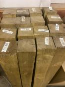 16 posts treated 100mmx100mm @ 1.2m