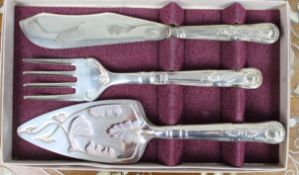 Silver-Plated Serving Set by H. Samuel