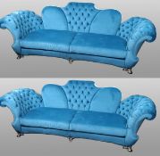Exceptional Pair of â€˜Butterflyâ€™ Sofas by Mantellassi 1926
