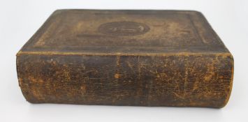 Large Victorian Leather-Bound Holy Bible â€“ Oxford University Press, 1865