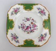 Set of 6 Ye Old English Grosvenor China Square Side Plates