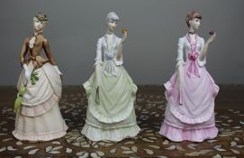 Collection of 3 Royal Worcester Figurines