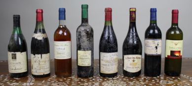 Collection of Old Vintage Wines (8 Bottles)