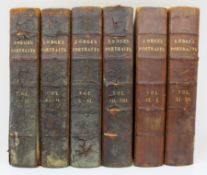 Lodgeâ€™s Portraits of Illustrious Personages of Great Britain â€“ 6 Volumes (1835)