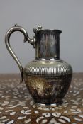 Victorian Silver-Plated Lidded Jug by James Dixon & Sons