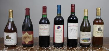 Collection of Old Vintage Wines (7 Bottles)