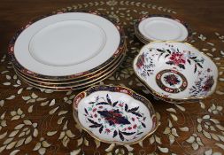 Collection of 8 Pieces of Royal Worcester Prince Regent