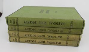 The Rose Annual 4 Volumes National Rose Society