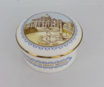 Royal Worcester St Peter's Rome Lidded Circular Box