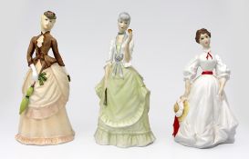 Collection of 3 Vintage Royal Worcester Porcelain Figurines