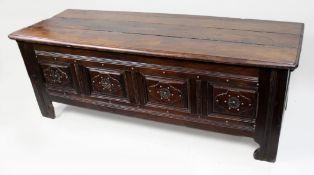 Antique 18th Century French Oak Coffer