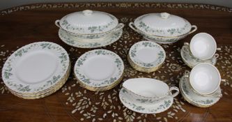 Minton â€œGreenwichâ€œ Pattern Part Dinner Service