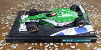 Jaguar R1 Eddie Irvine Formula 1 Display Model â€“ Mattel 2000