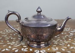 Vintage Silver-Plated Teapot by J.A.W.S.