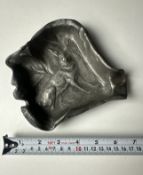 Kayserzinn Hare Art Nouveau Pewter Bowl Dish Plate Tray Small Antique