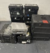 10x mixed peli, case cruzer and SKB transit cases large sizes