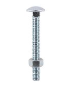 One Box Thorsman 10 x 75 mm Carriage Bolts ( 50 Bolts Brand New Stock )