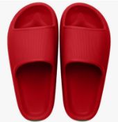 Red Sliders Size EU 36-37 - EST £15 - V2-BOX 65