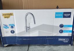 Grohe Get Kitchen Mixer High Spout Tap Set. EST £40 - U2-BOX 68
