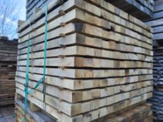 150x Hardwood Fresh Sawn English Oak Posts