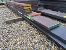 8x Hardwood Dry Sawn African Sapele Timber Boards / Planks