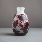 Glas-Vase (Cristiro, Rumänien, 2. Hälfte d. 19. Jh.)