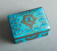 Friderizianische Email-Tabatière (Preußen, 2. Hälfte 18. Jh.)