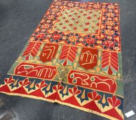 Khayamiya-Wandbehang / Zeltbehang (wohl Kairo, Ägypten, 2. Hälfte d. 19. Jh., Khedivat-Epoche (1867 