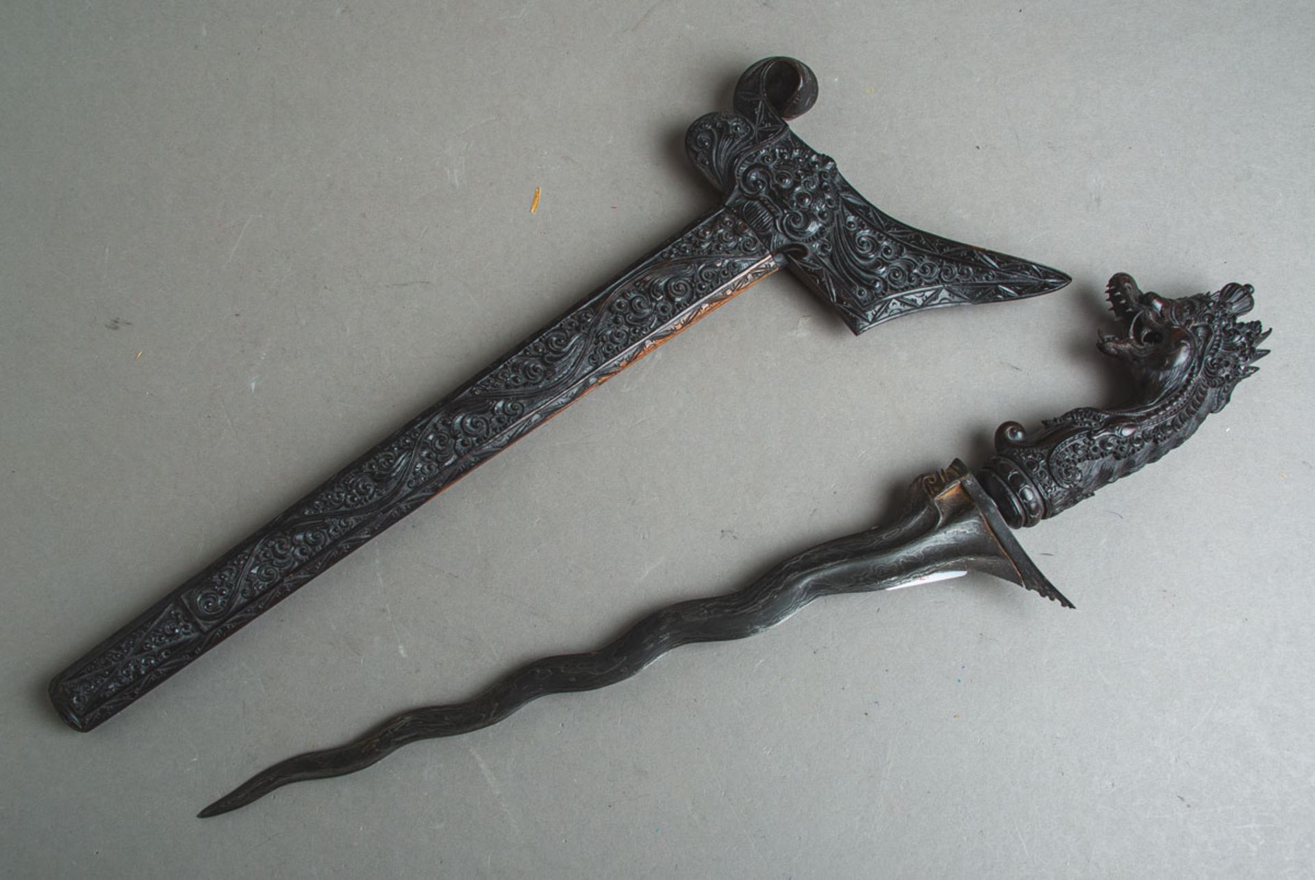 Kris / Dolch (Bali, Indonesien, wohl 19./20. Jh.)