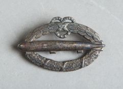 Kaiserzeit Erinnerungsabzeichen für Deutsche-Heeres-Luftschiffer