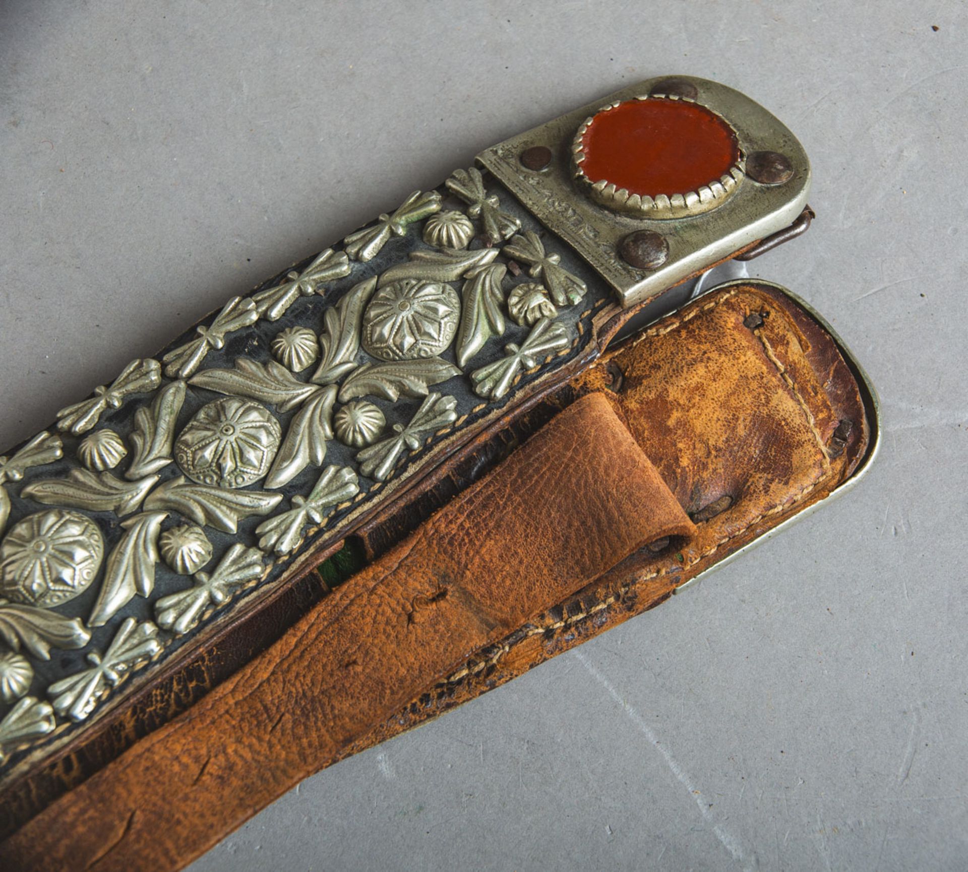 Seldschuken-Ledergürtel - Bild 2 aus 2