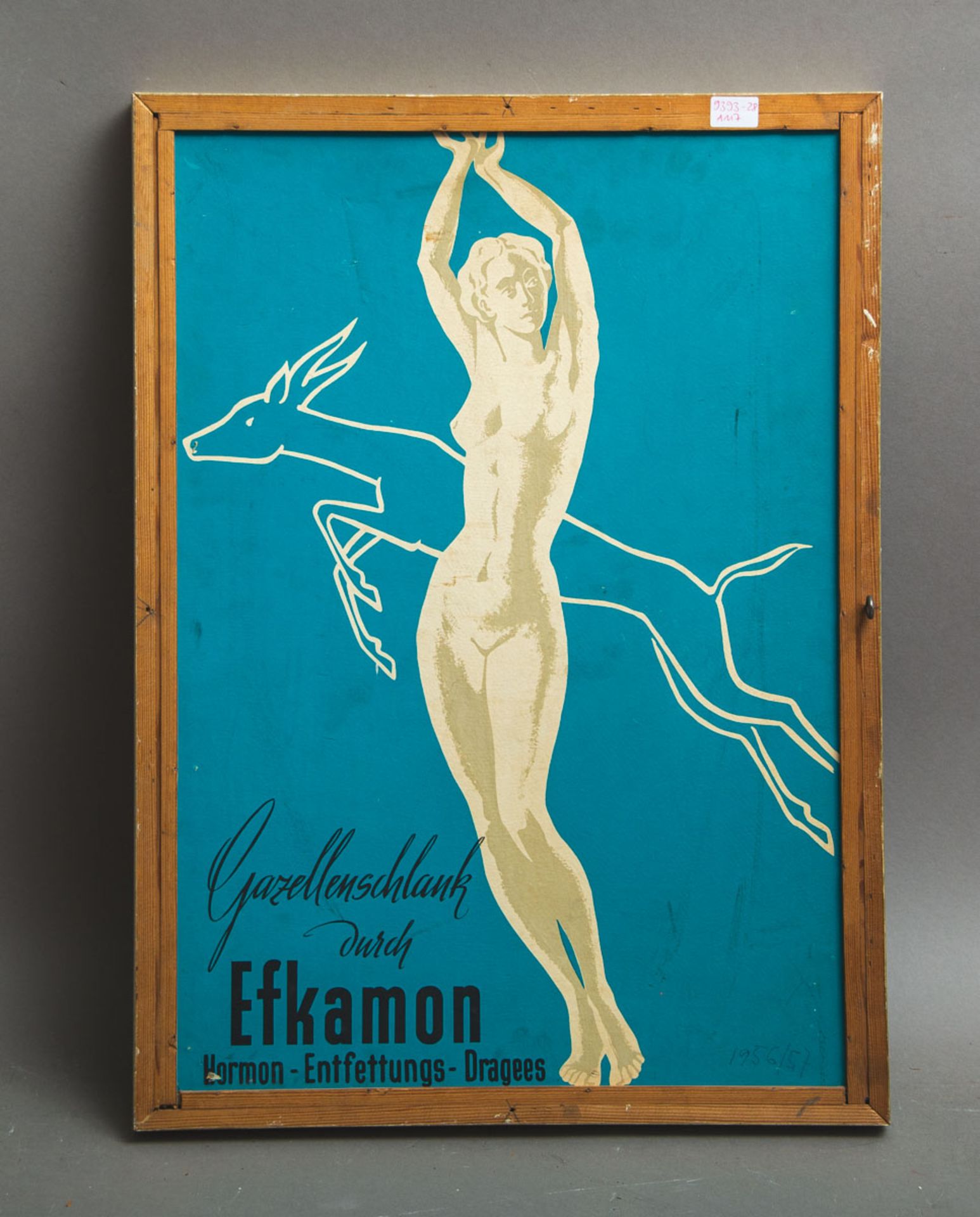 Werbetafel "Efkamon" (40/50er J.)