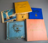 7-teiliges Konvolut von Zigarettenbilderalben / Büchern