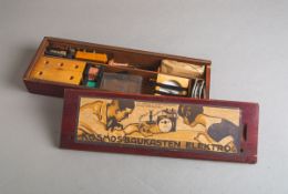 Kosmos-Baukasten Elektro (Franckh-Kosmos, um 1922)
