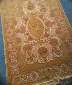 Seidenteppich (wohl Persien, 20. Jh.)