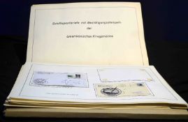 Konvolut von Schiffspostbriefen mit Bestätigungsstempeln der amerikanischen Kriegsmarine (60er J.)