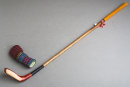 Historischer Golfschläger (Schottland, 19./20. Jh.)